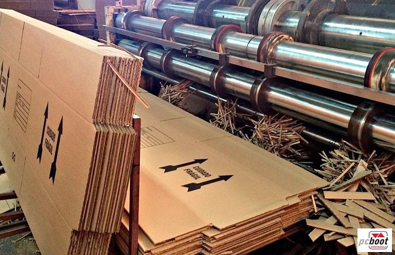 Sistema para industria de papelão ondulado